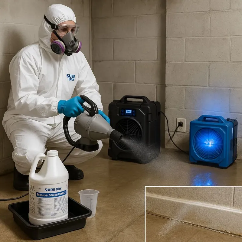 Sanitization and Odor Removal process in Sour Lake, TX
